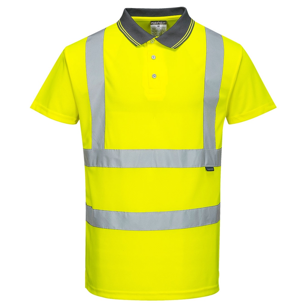 S477 - T-Shirt,Polos et chemises [Haute-Visibilité] Portwest (XS, hi-vis jaune)