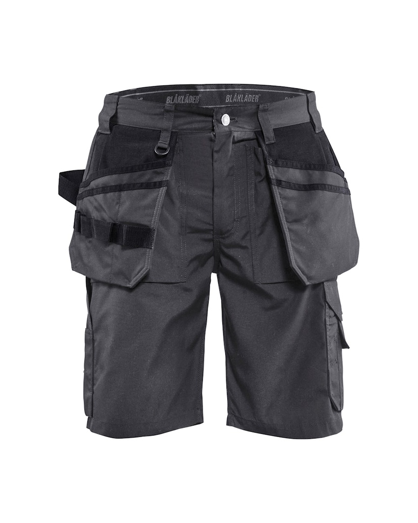 15261845 - Short Artisan été [Blaklader] (C44, 9899 - Gris Foncé/Noir)
