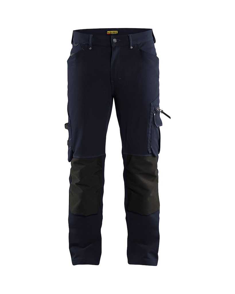 19891644 - Pantalon X1900 artisan stretch 4D sans poches flottantes [Blaklader]