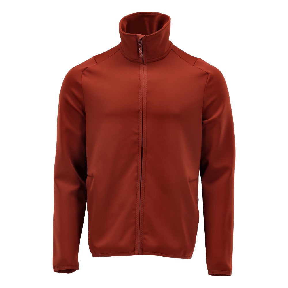 22585-608 - Pull polaire zippé [Veste micropolaire] MASCOT® Customized (XS, 24 - Rouge automne)