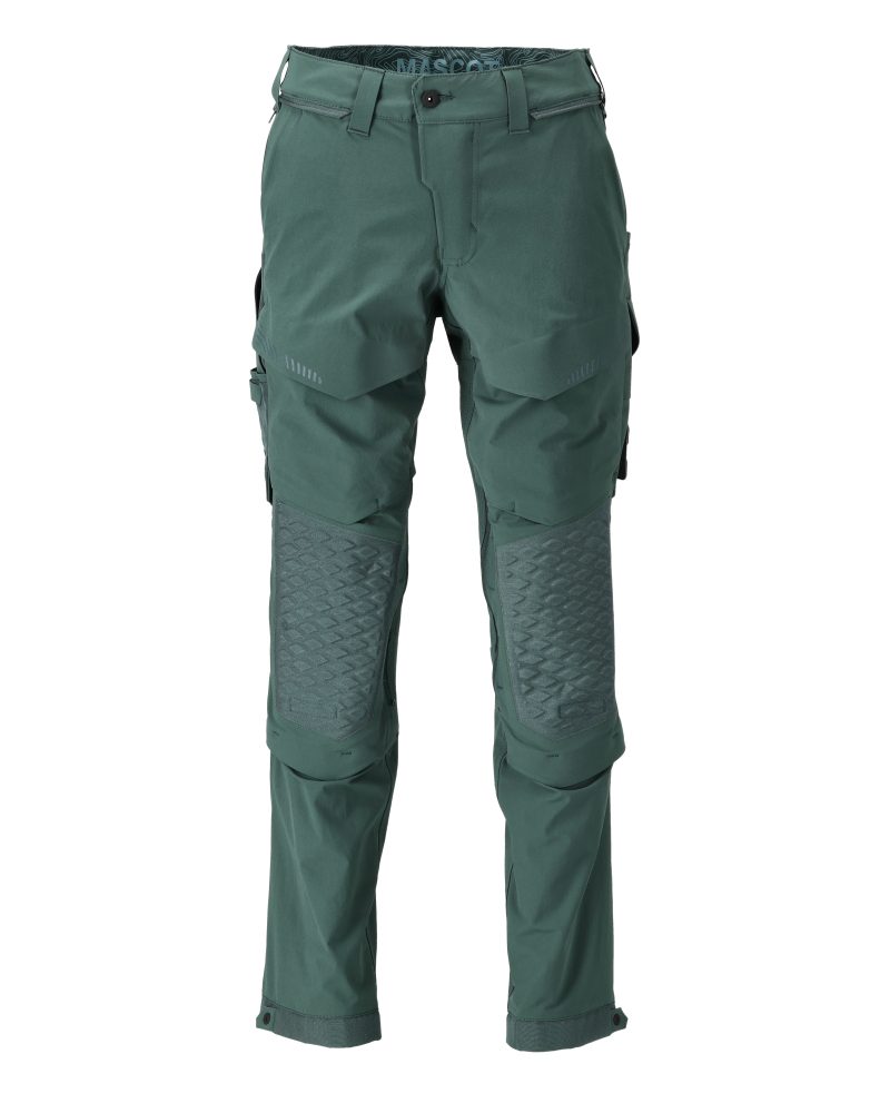 22279-605 - Pantalon, poches genoux, stretch, légère [Pantalon] MASCOT® Customized