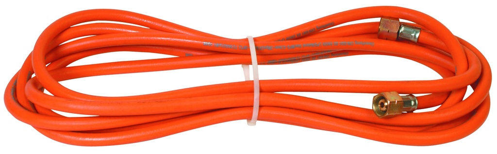 express 963/5 Tuyau caoutchouc L 4,75 m - ø int - 6 -3 mm, NF EN ISO 3821 monté avec raccords sertis 3/8e gauche femelle