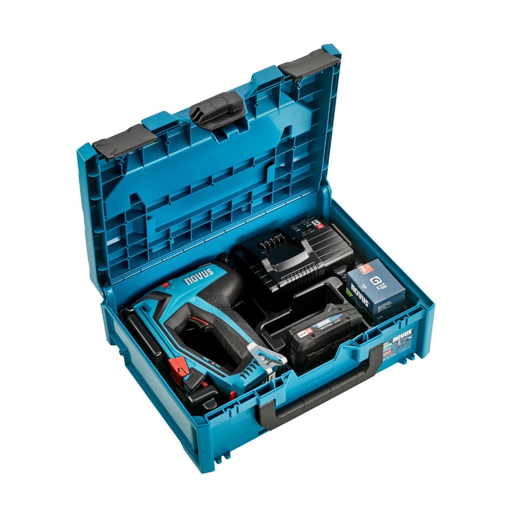 novus J-551 cloueur sans fil avec batterie (coffret)