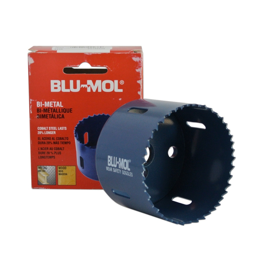 Blu-Mol sc.cl. BLU-MOL Bi-met. Cobalt 76 mm - dent.var. (BM 548)