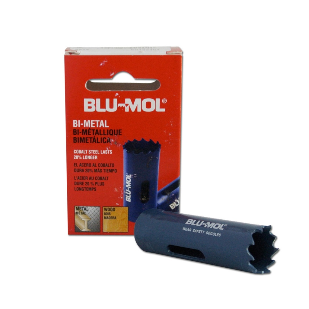 Blu-Mol sc.cl. BLU-MOL Bi-met. Cobalt 21 mm - dent.var. (BM 513)