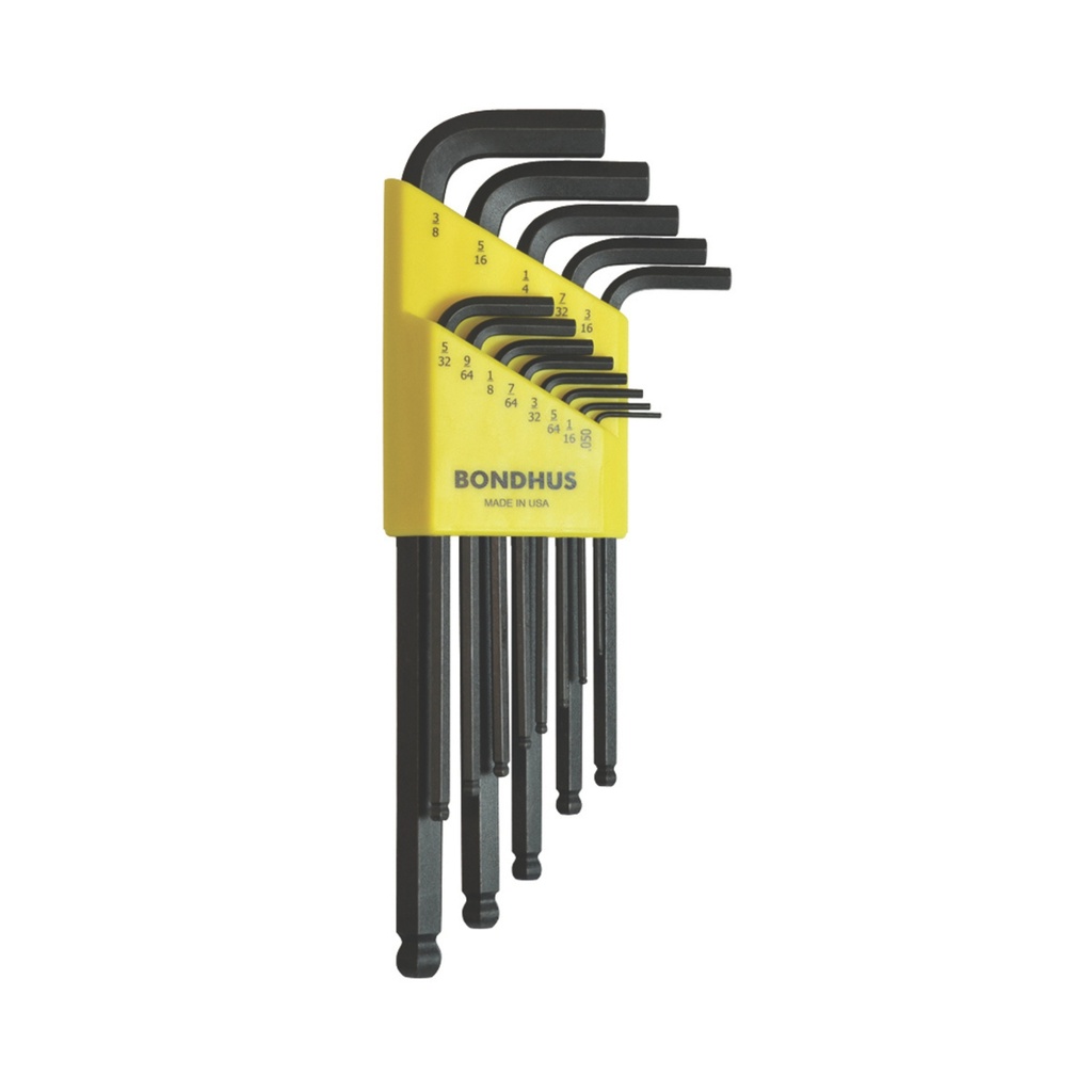 Bondhus BLX13 Set 13 clés hex à tête sphér. .050-3/8 (BO 10937)