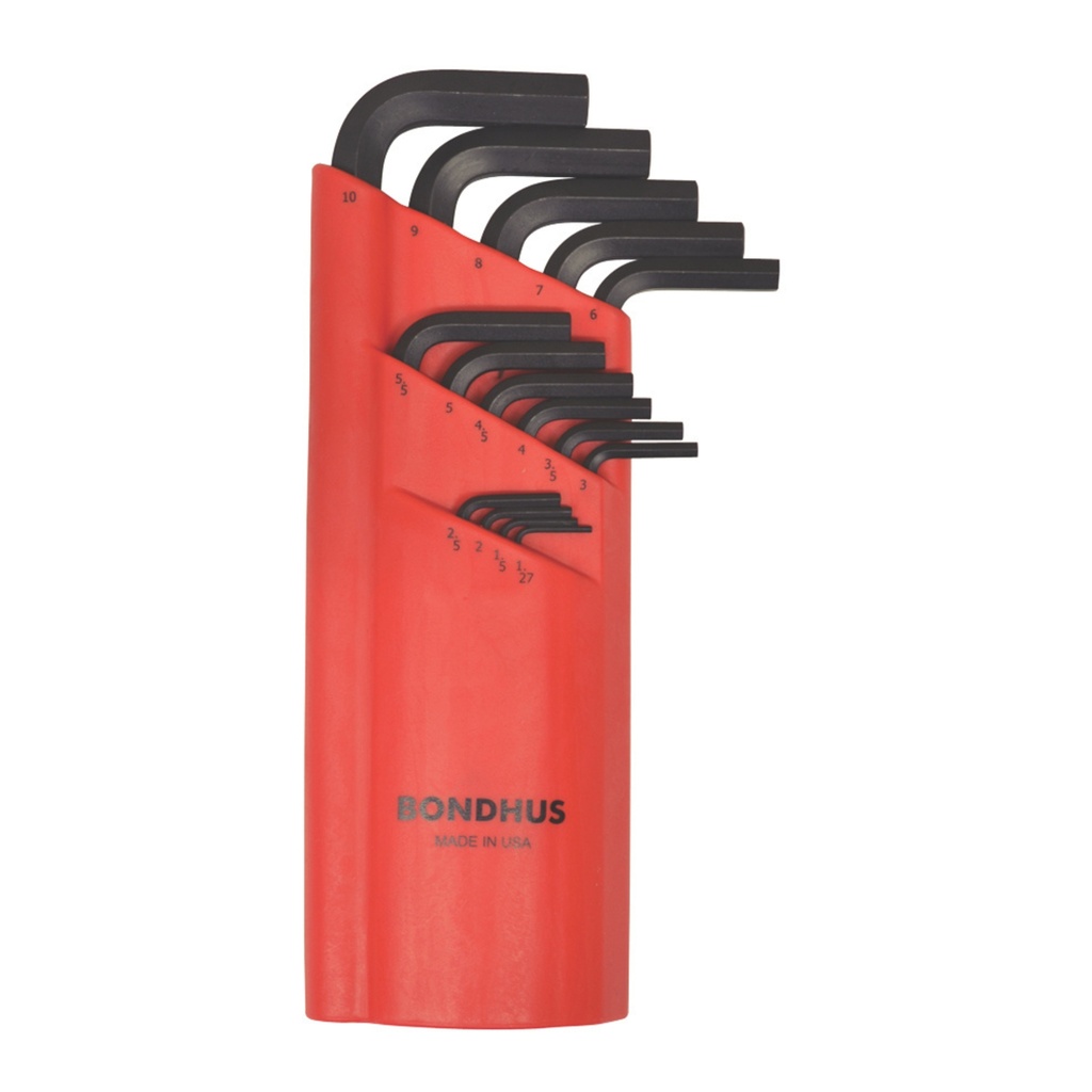 Bondhus BLX15 - clés à boule hex 1.27-10mm (BO 10995)