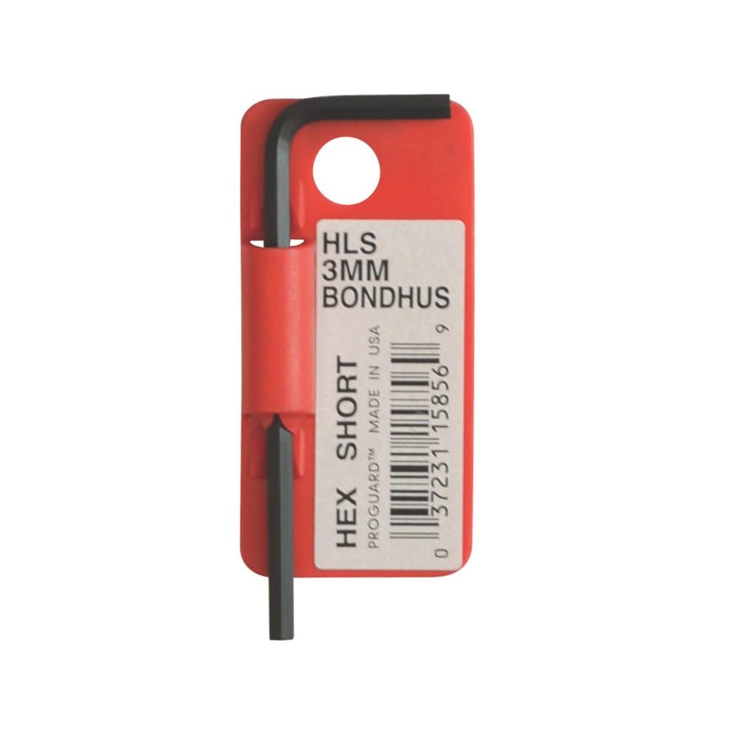 Bondhus Clé Hex Droite Courte 4mm (BO 15860)
