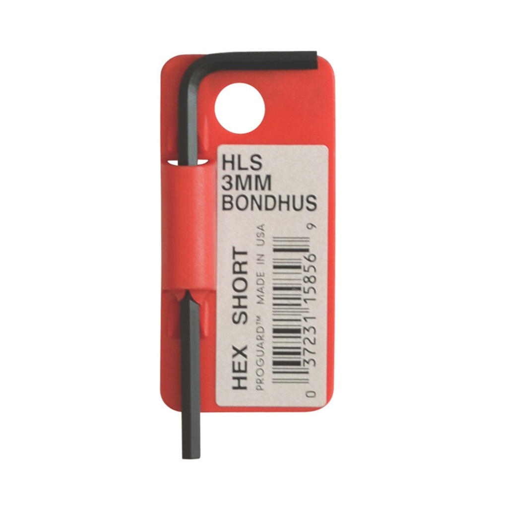 Bondhus Clé Hex Droite Courte 2mm (BO 15852)