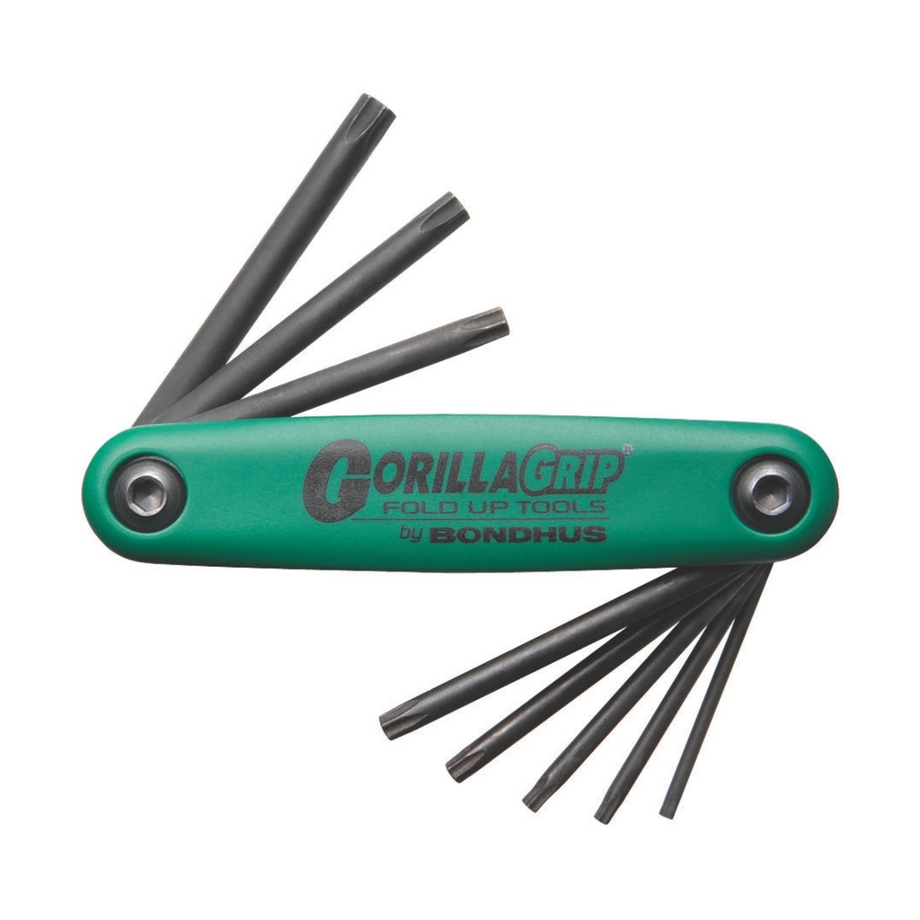 Bondhus Set Gorilla Grip Hex - Torx - T6-T25 (BO 12632)