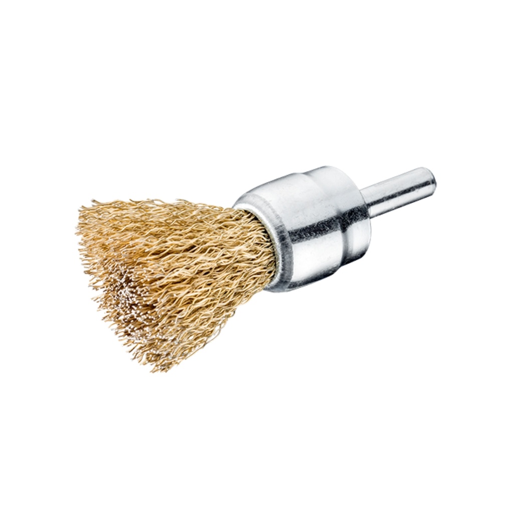 SIT Brosse pinceau sur tige - 18mm - 0,30 - acier laitonné (SI 209)