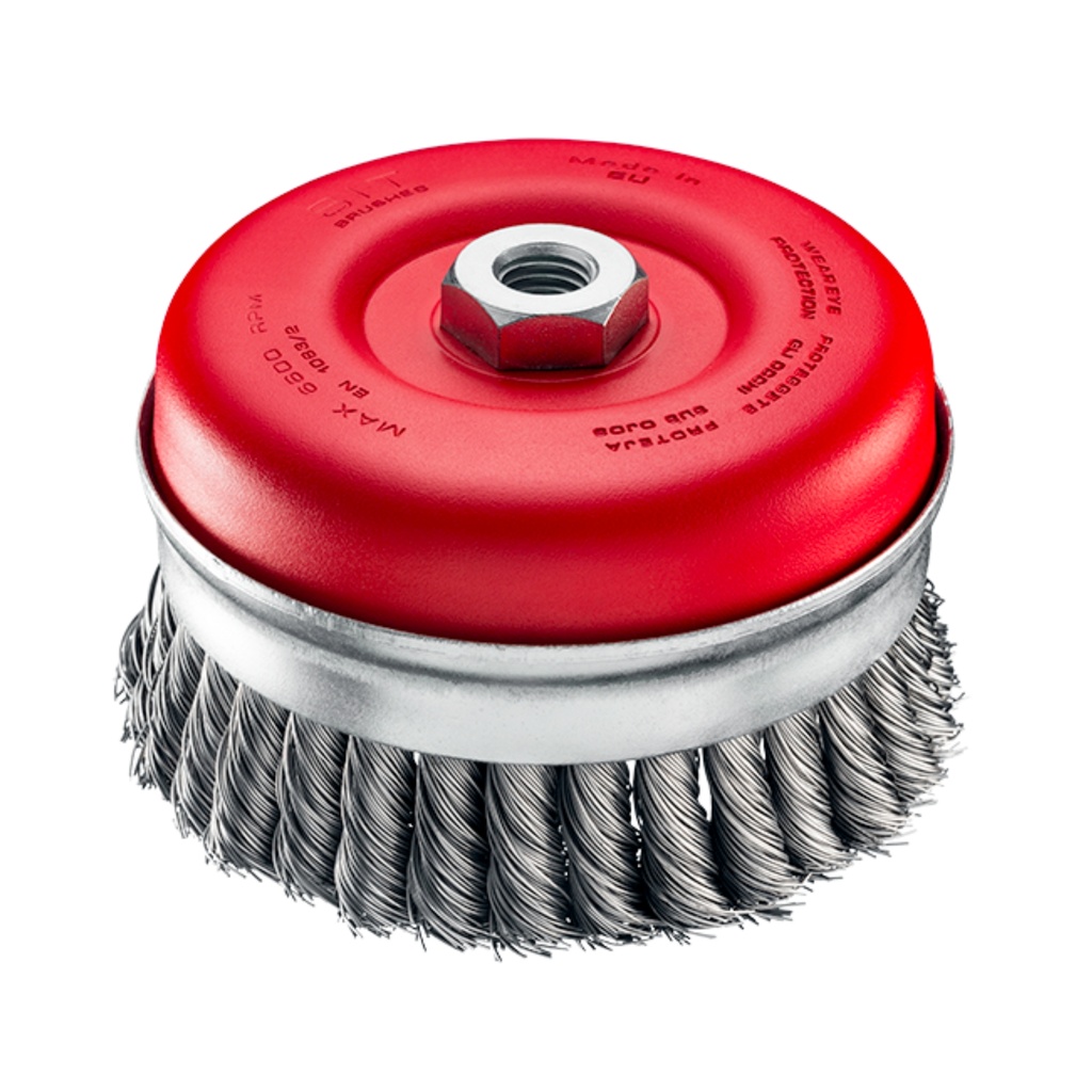 SIT Brosse coupelle torsadé M14 - 105mm - 0,5 (SI 270)