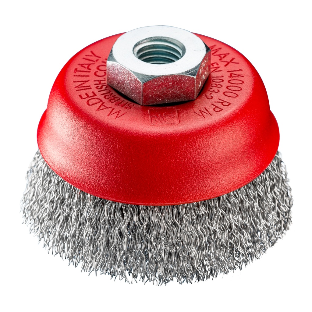 SIT Brosse Coupelle M14 - 80mm - 0,3mm (SI 128)