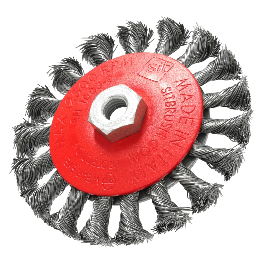 SIT Brosse Conique torsadé M14 - 120mm - 0,5 (SI 315)