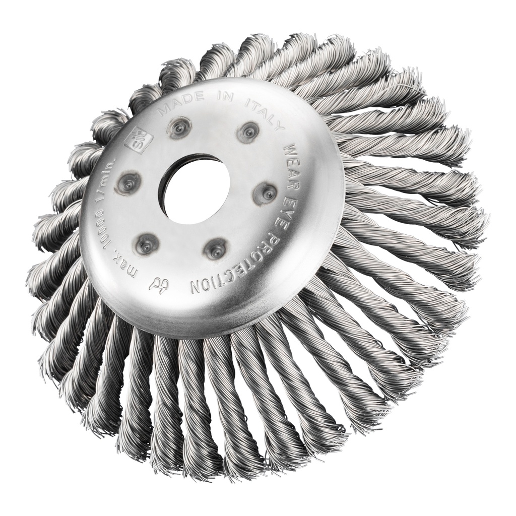 SIT Brosse déboussailleuse conique ACIER extreme - 170 mm diam (SI 317)