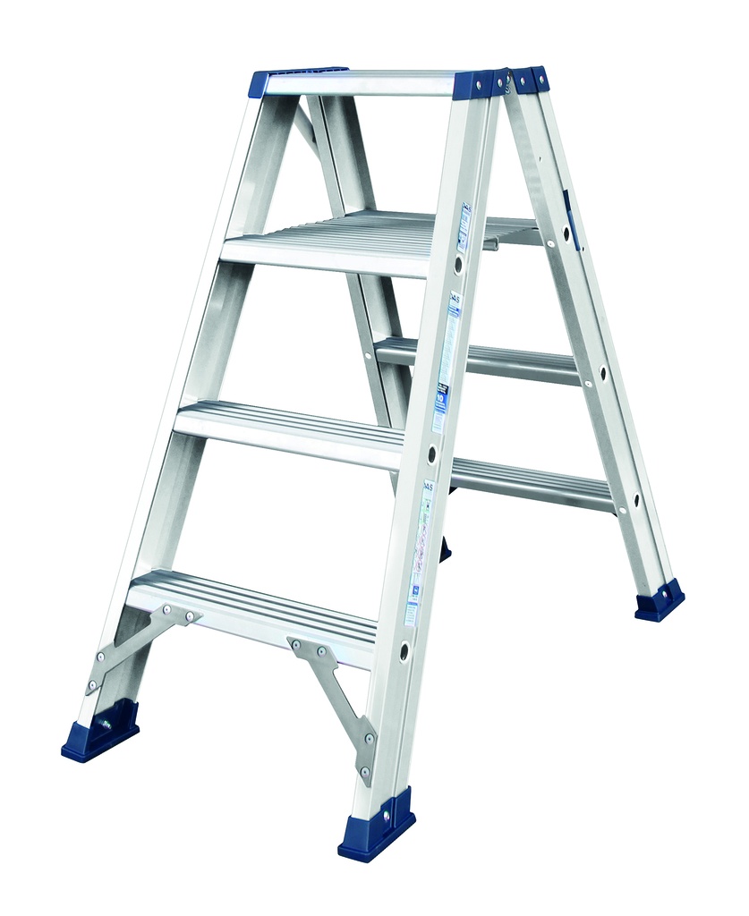 escabeau double modèle Hercules 4 échelons (DT4A)