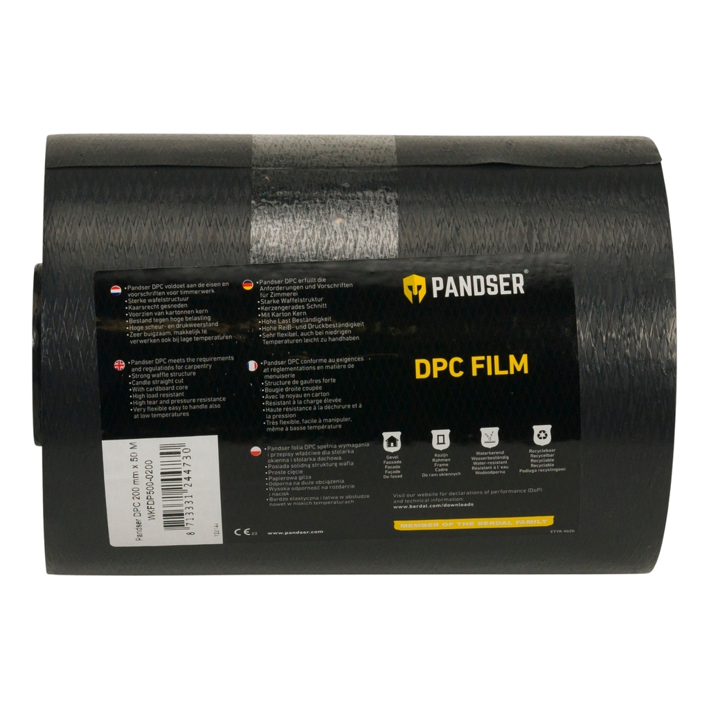 pandser dpc 50m/rouleau 300mu 20cm