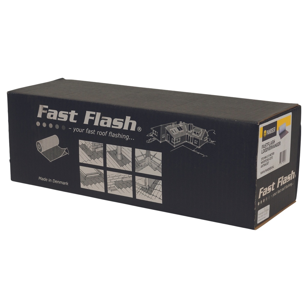 pandser fast flash 0,37x5m anthracite gris