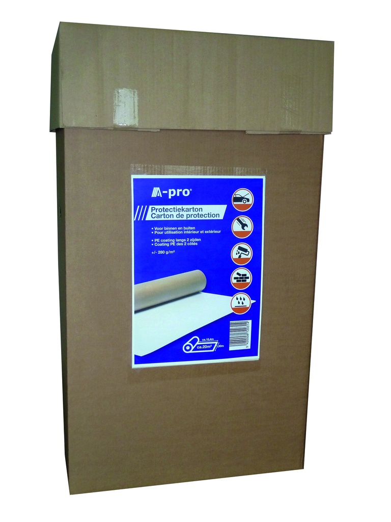 carton de protection STD enrobé légère 20m² (20p)