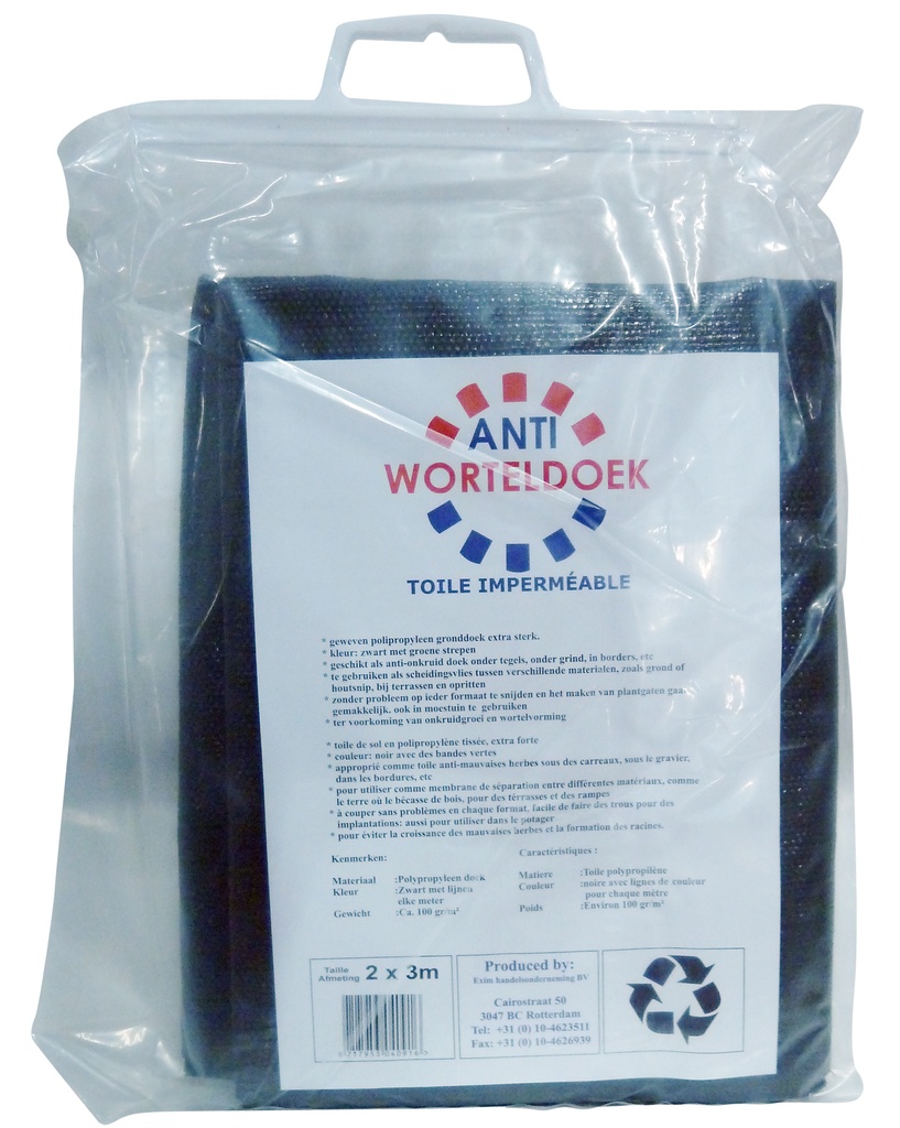 toile anti-racines 2x5m (blister)