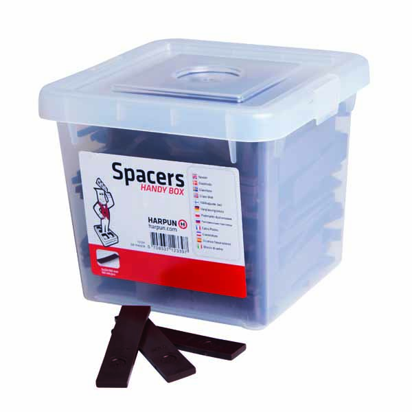 cales plates 100x22x5mm brun (box 160pc)