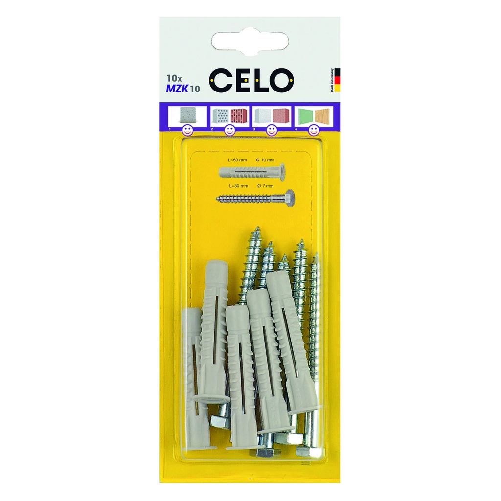 celo cheville universelle avec collier+vis MZK 10 SKS (5)