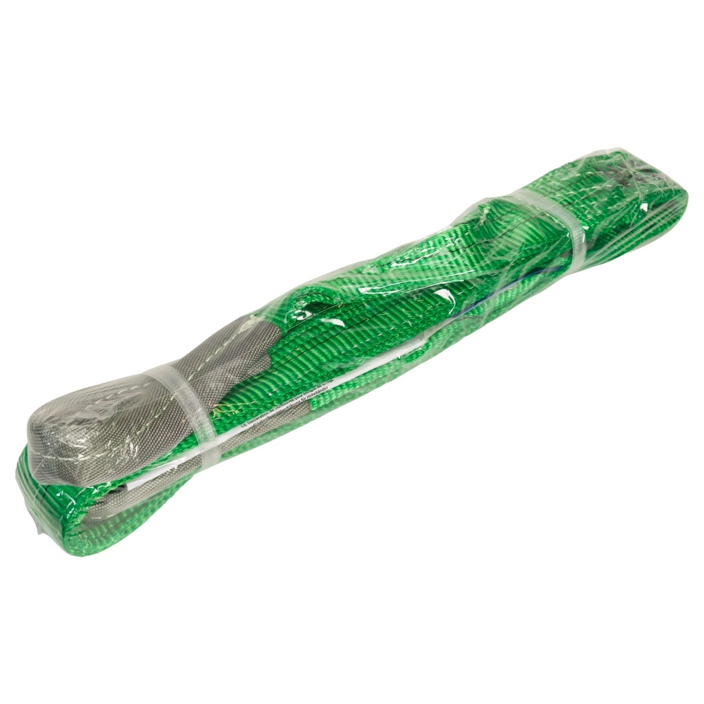 konvox sangle de levage à boucles vert 2 tonne 2m