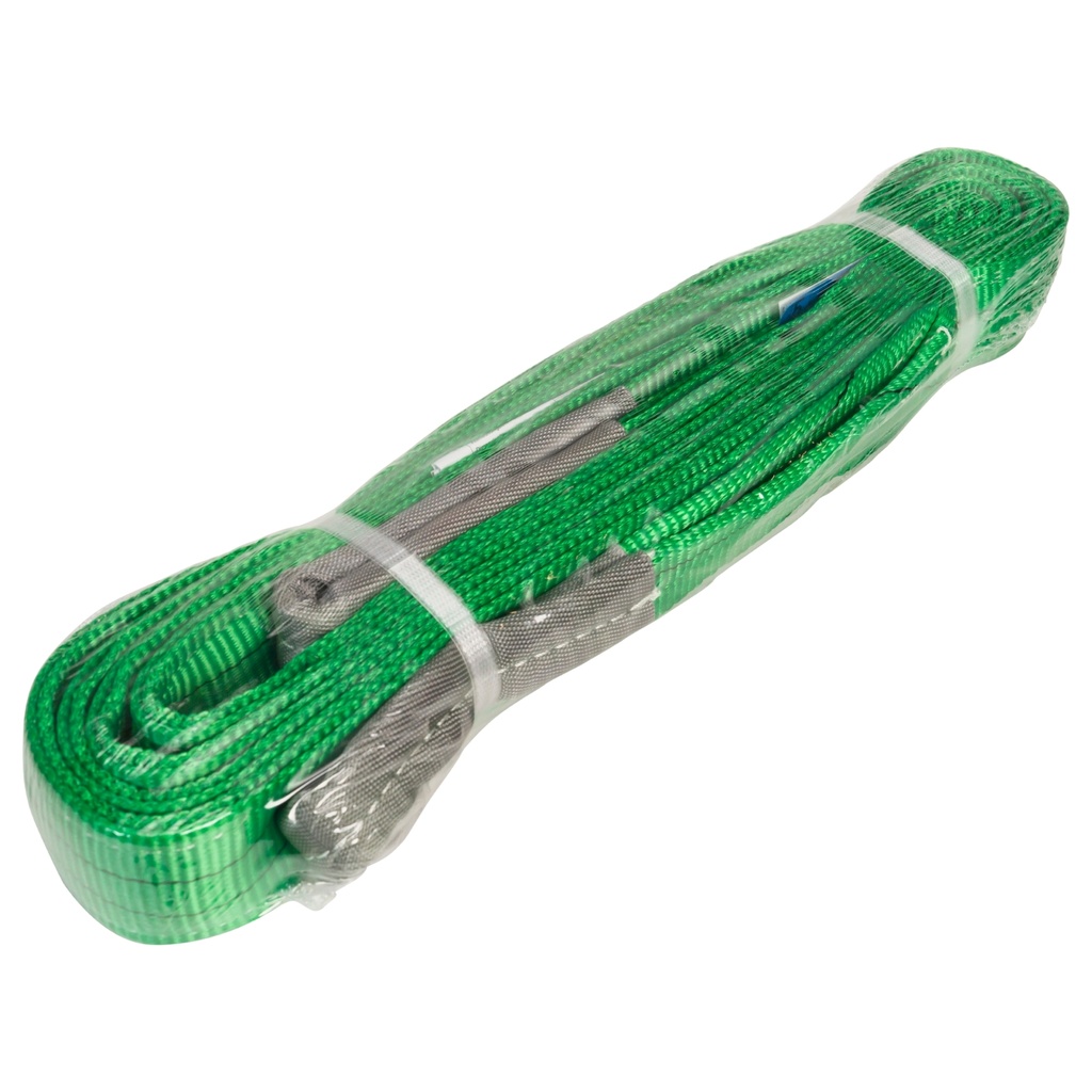 konvox sangle de levage à boucles vert 2 tonne 5m