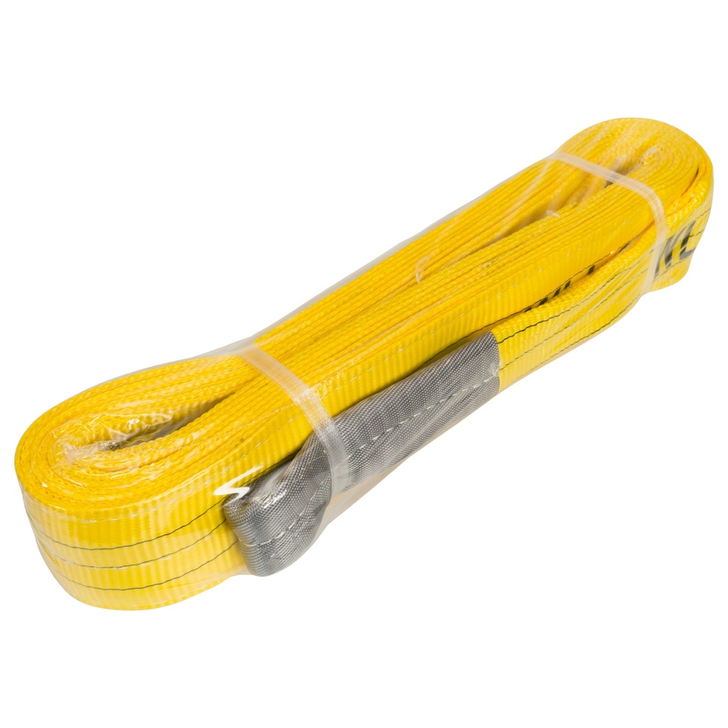 konvox sangle de levage à boucles jaune 3 tonne 5m