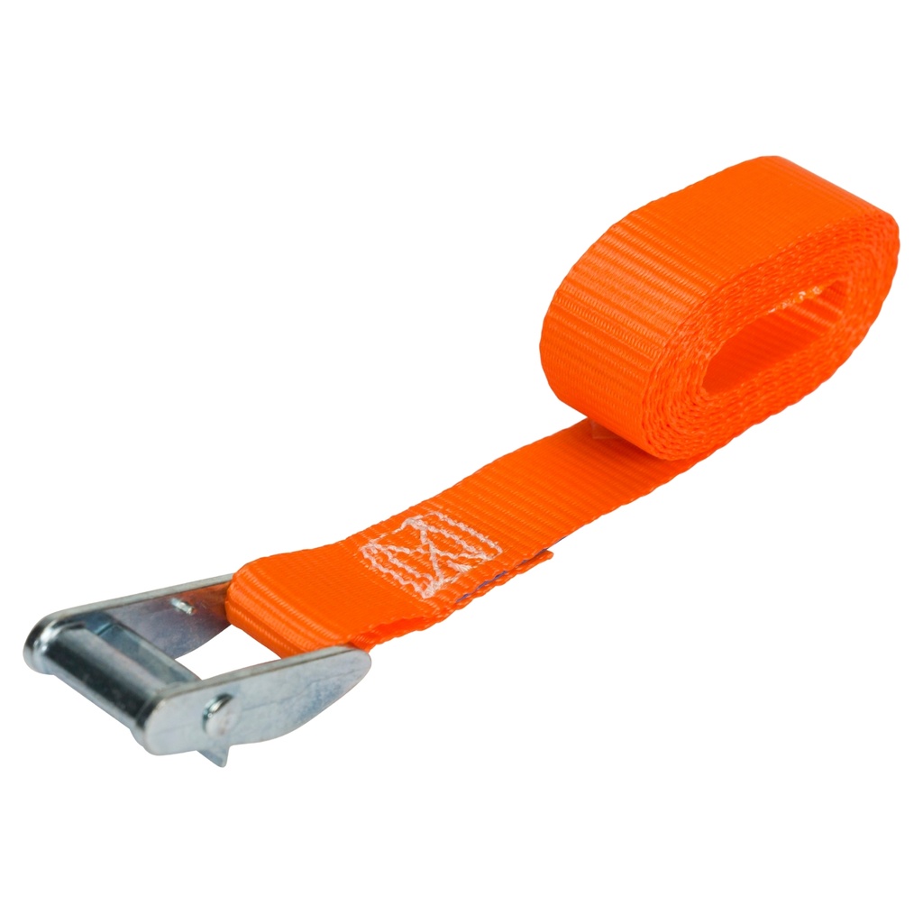 konvox sangle d'arrimage 25mm boucle de serrage 803 3m lc 175/350 orange