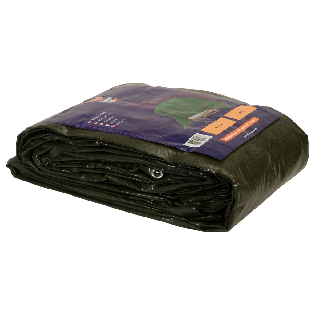 konvox bâche 150gr vert 8x10m