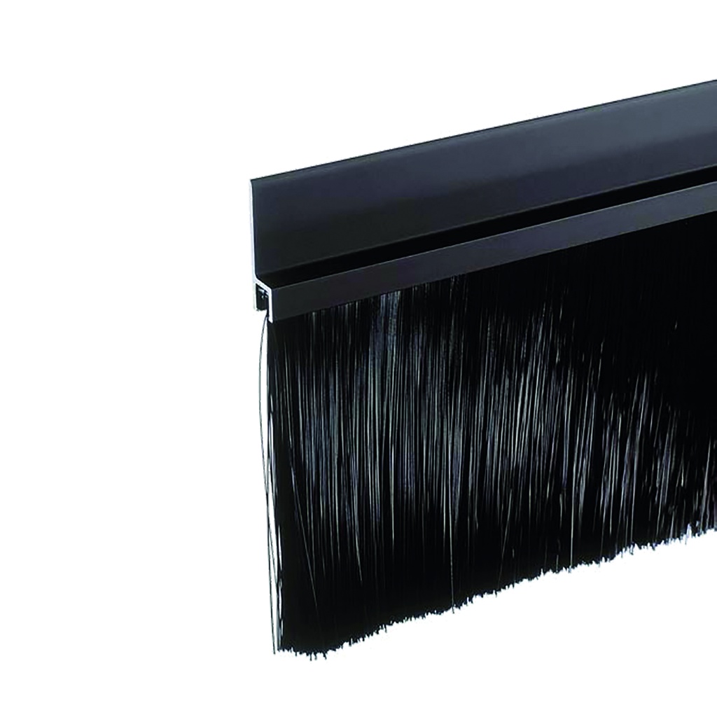 brosse strip H3-24mm alu naturel 3m