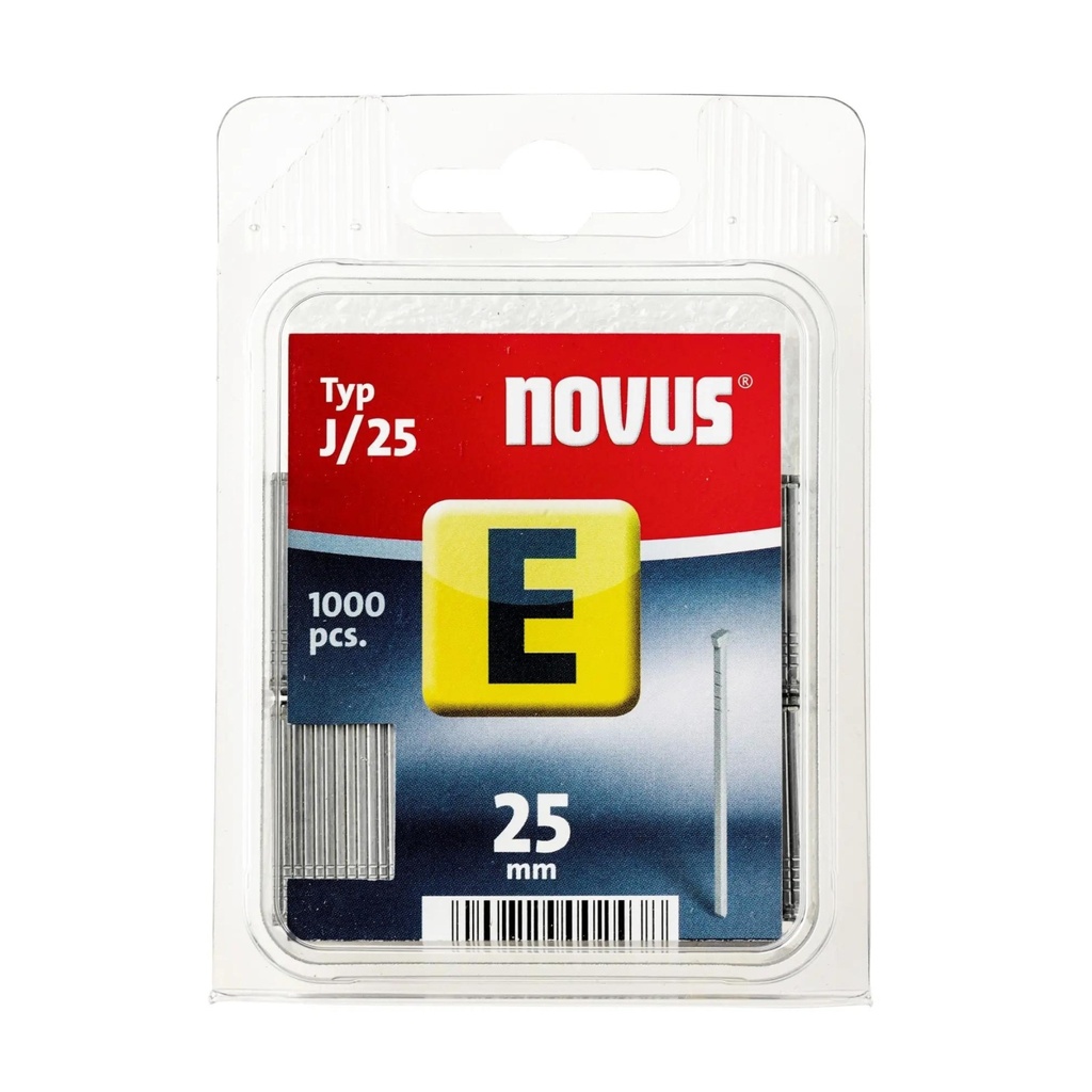 novus E clous à clouer j/25mm (1000)