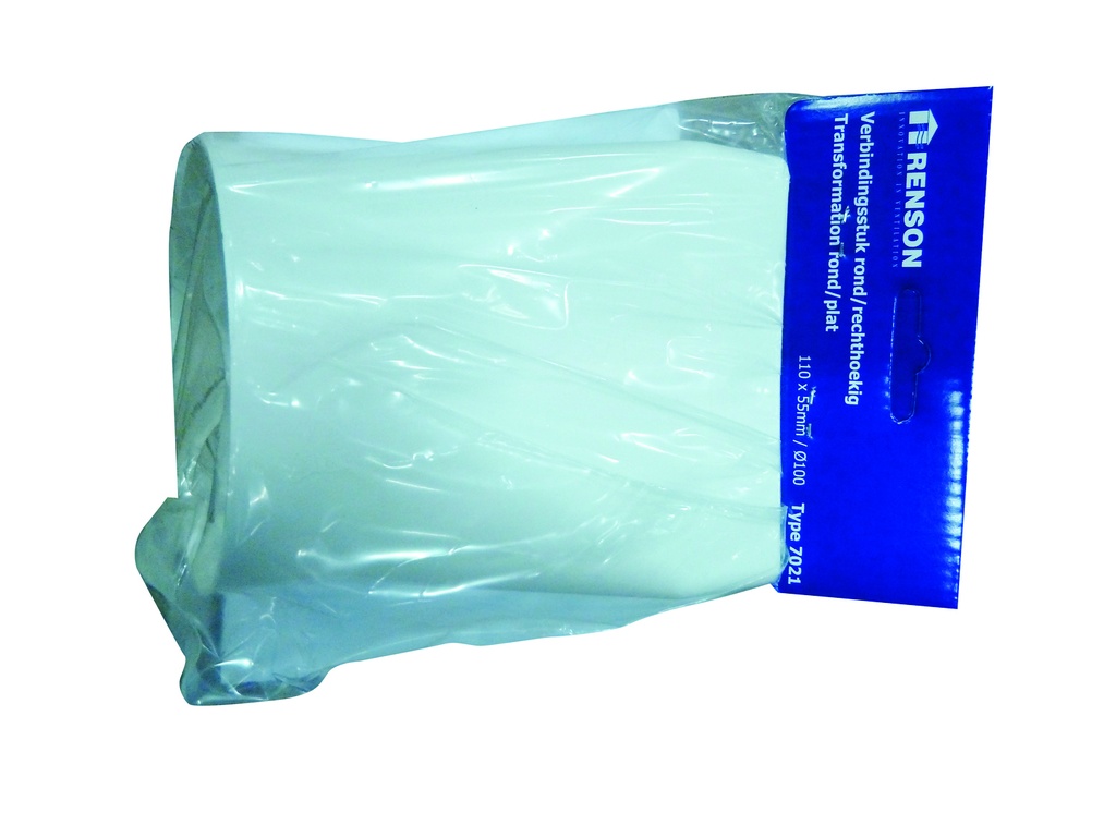 renson 7021 raccord plat/rond 110x55