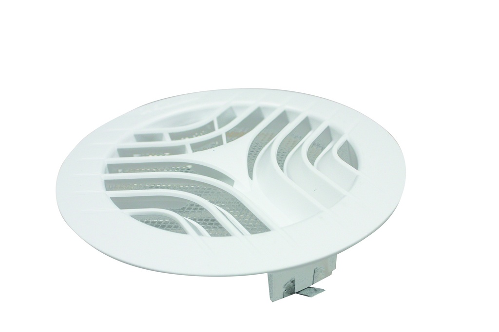 grille en pvc gatm 125 blanc