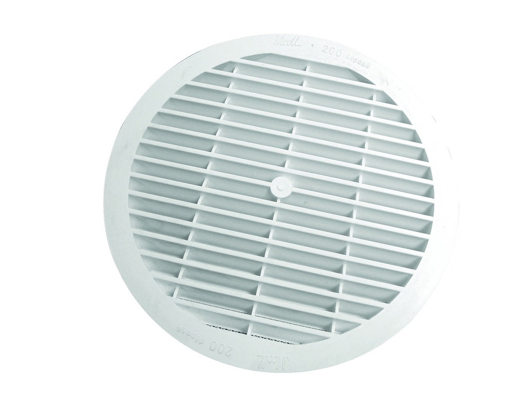 grille en pvc ronde 200 B213