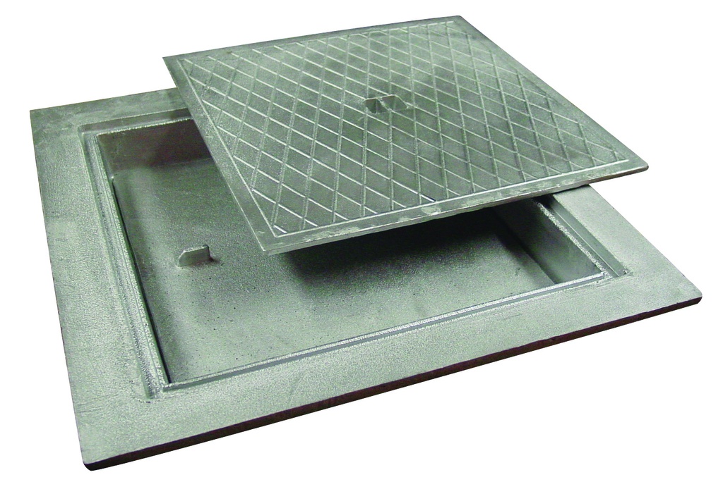 châssis de visite alu double 30x30