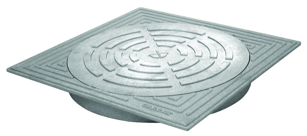 grille pour tuyau PVC 200 fermée
