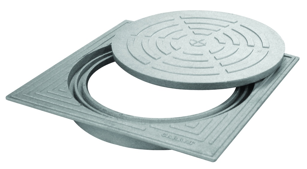 grille pour tuyau PVC 160 fermée
