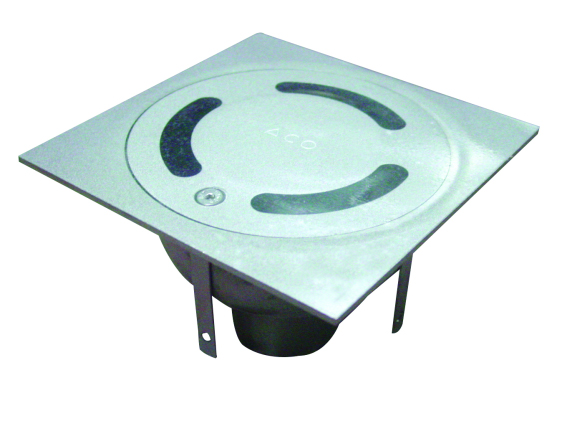 aco Eko siphon de cour inox 10x10