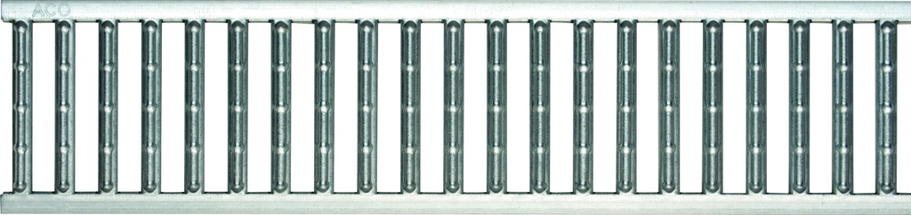 aco euroline grille unique zingué 1m