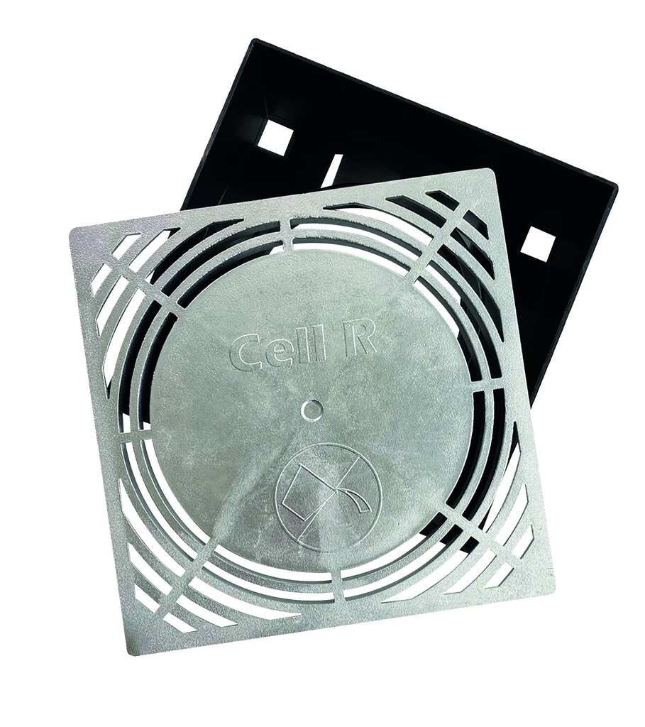 CellR ventilation de cave avec grille alu
