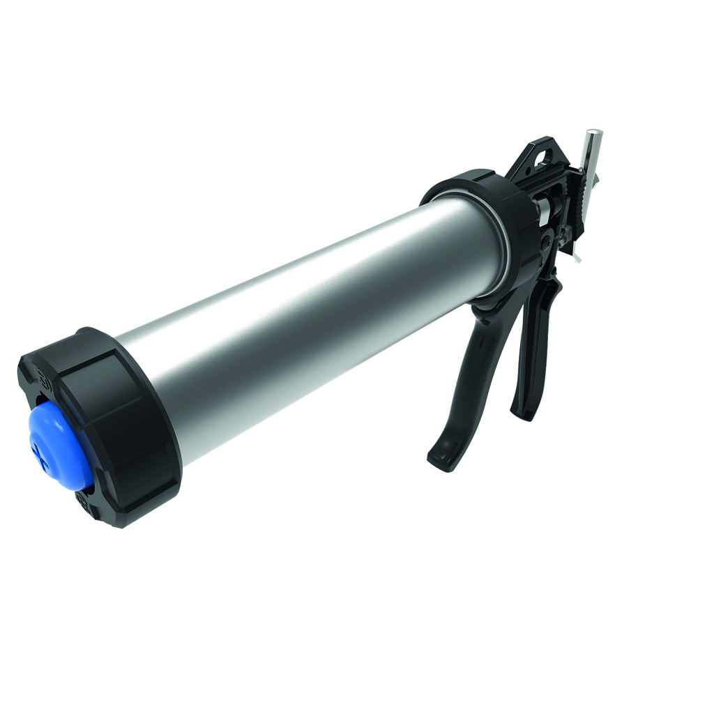 Cox pistolet silicones/saucisse 310ml alu PowerFlow Combi 1-C