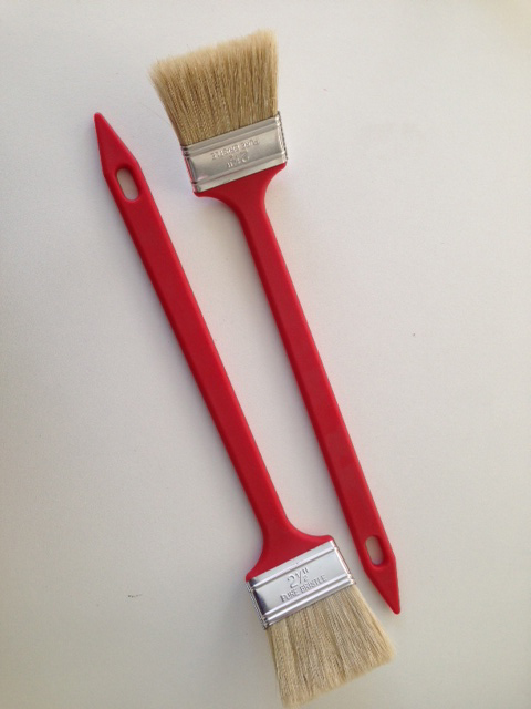 pinceau radiateur bois blond 2,5