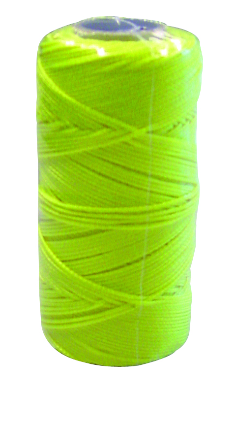 corde de maçon 100g jaune fluo