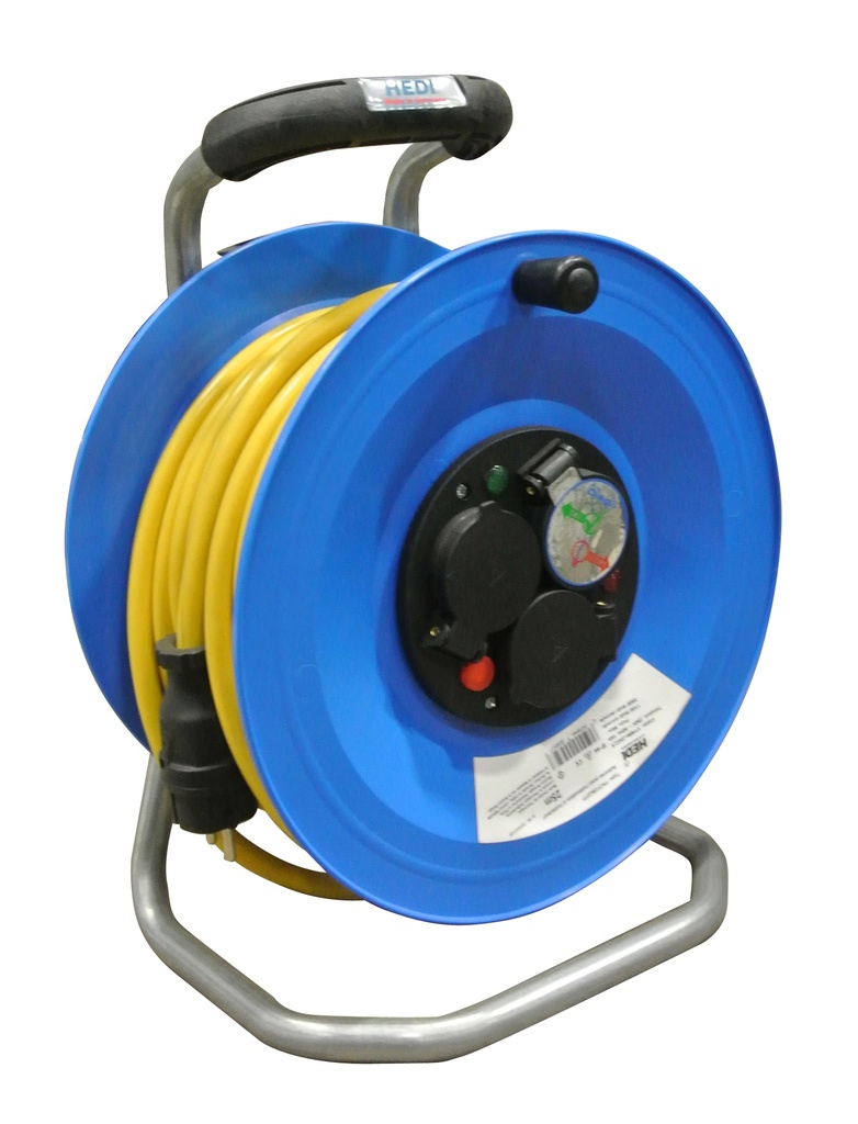 enrouleur Hedi industr. 3x2.5/25m