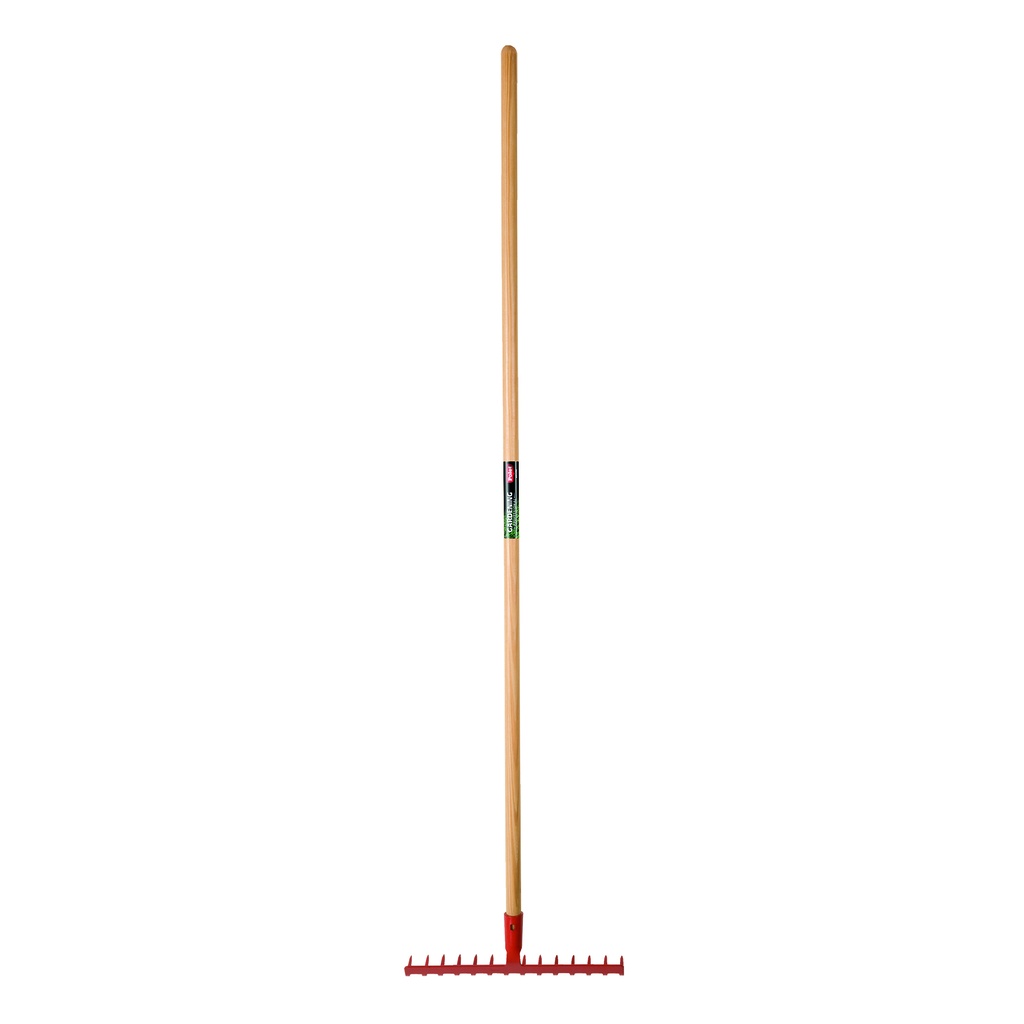 polet 0302121 rateau jardin 12d/350mm a/manche