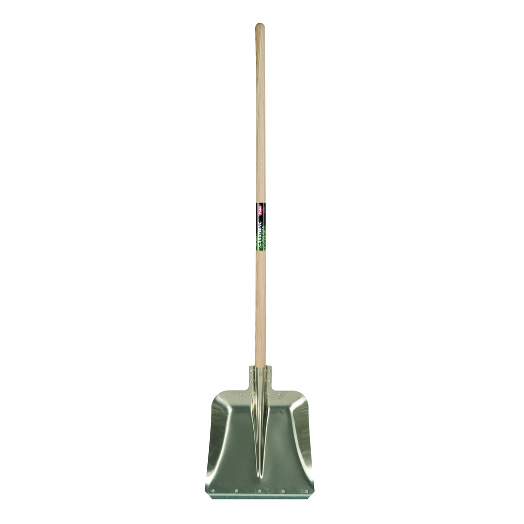 polet 332100 pelle a rebord alu 380x380 renf a/ma 1,3m