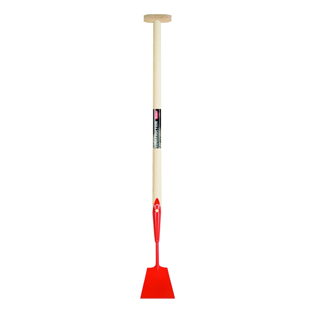 polet 025100 grattoir a bitume 130mm manche-t