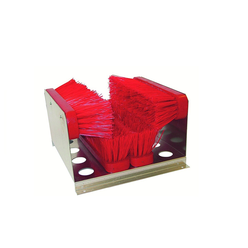 polet 406003 brosse pour rincage de chaussures avec 4 brosses en pvc